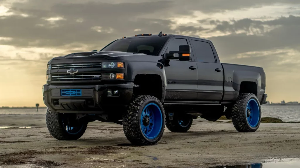 Chevy Silverado with a Premier Ceramic Coating
